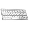 מקלדת אלחוטית Bluetooth Gold Touch Bluetooth Keyboard צבע לבן