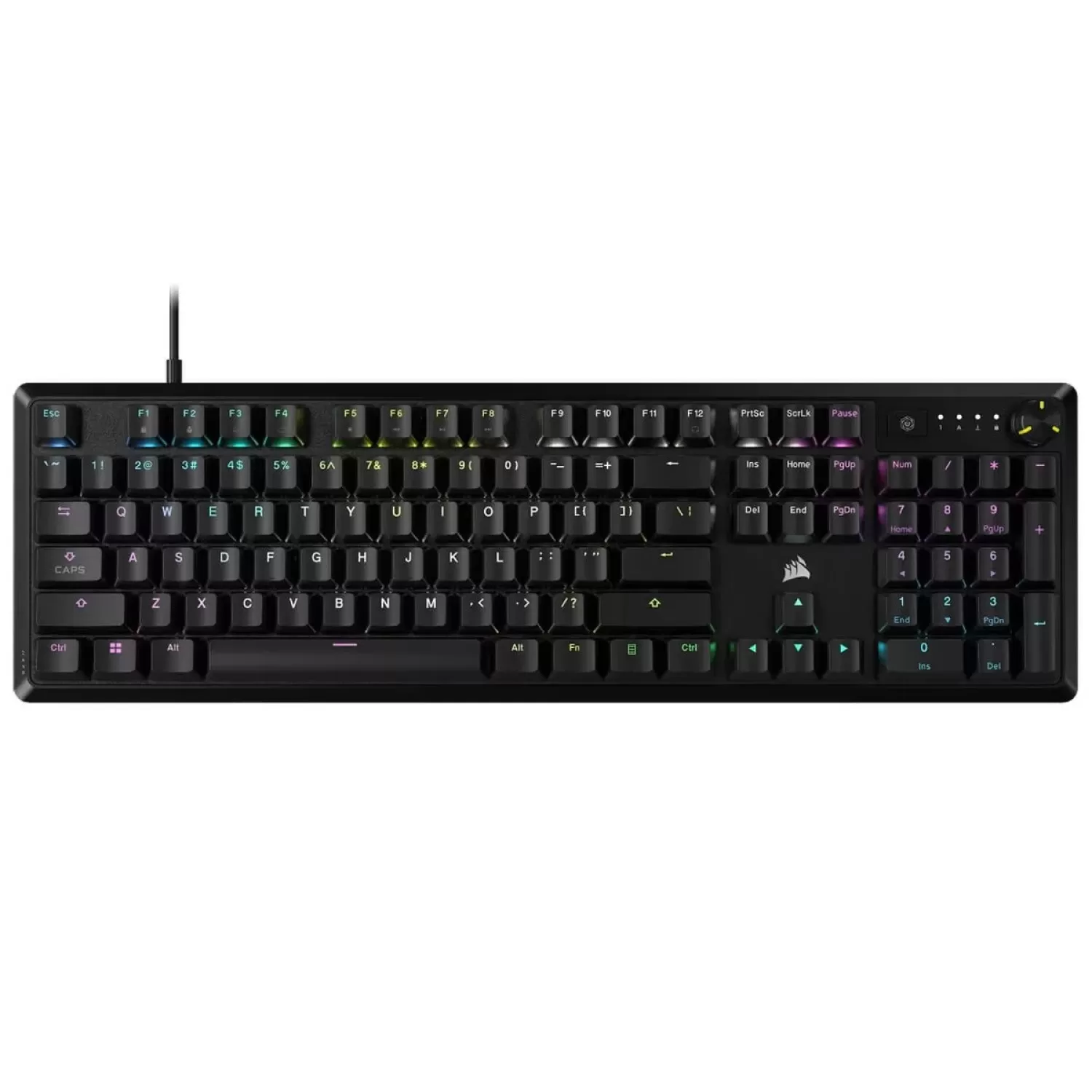 Механическая игровая клавиатура Corsair K70 CORE RGB Цвет:чёрный