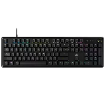 מקלדת גיימינג מכאנית Corsair K70 CORE RGB צבע שחור