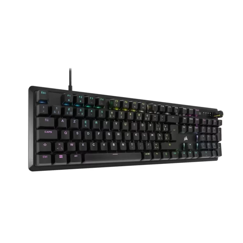 מקלדת גיימינג מכאנית Corsair K70 CORE RGB צבע שחור