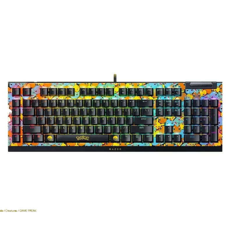 Игровая Клавиатура RAZER BLACKWIDOW V4 X Pokémon Edition