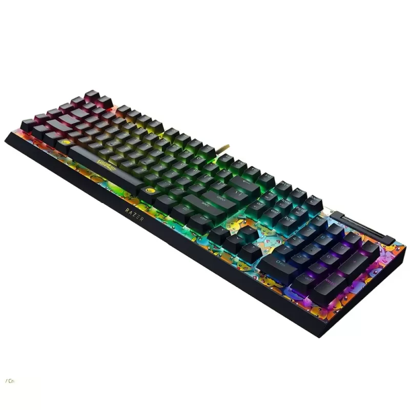 Игровая Клавиатура RAZER BLACKWIDOW V4 X Pokémon Edition