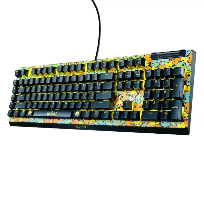 Игровая Клавиатура RAZER BLACKWIDOW V4 X Pokémon Edition