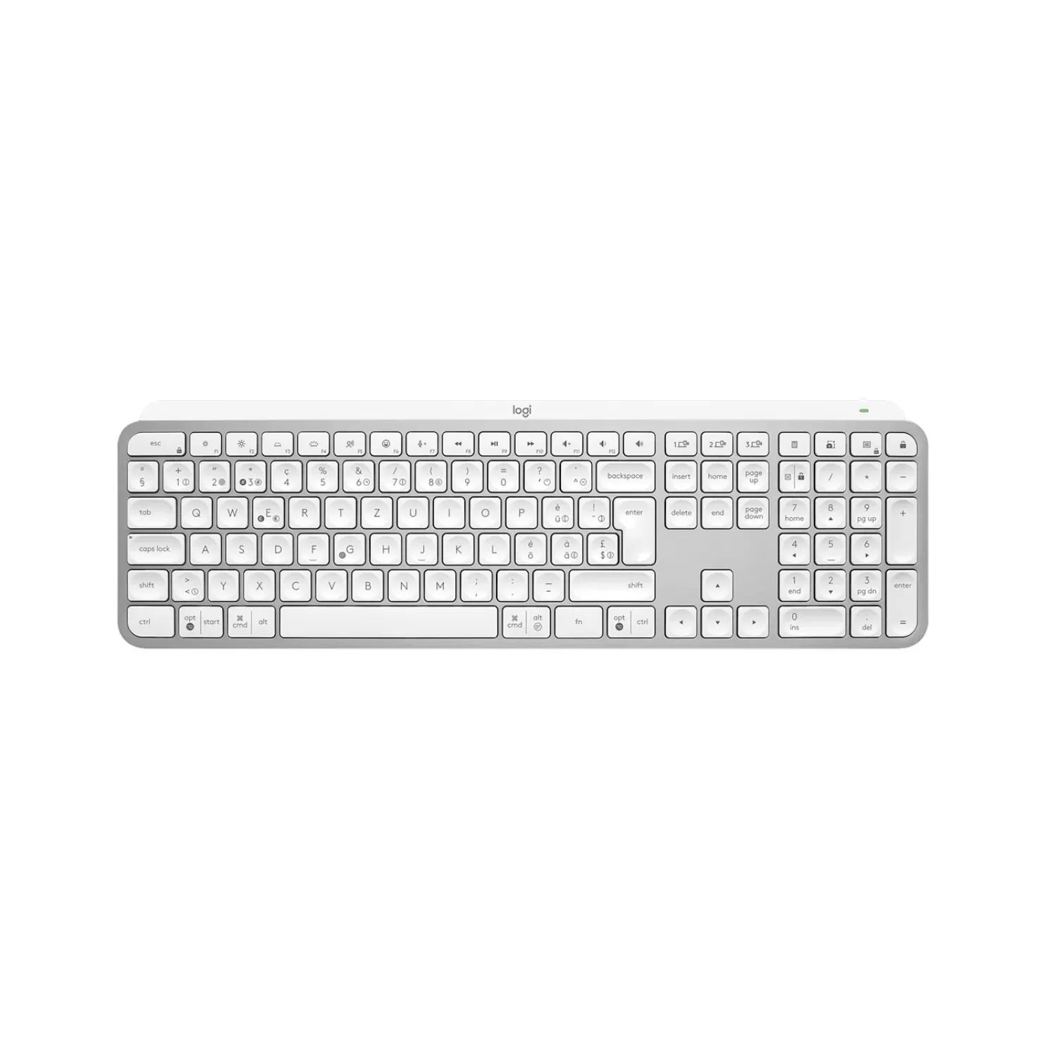 Беспроводная Клавиатура Logitech MX Keys S - white