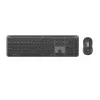 מקלדת גיימינג אלחוטית Logitech MK950 SLIM Graphite צבע גרפיט מקלדת גיימינג אלחוטית Logitech MK950 SLIM Graphite צבע גרפיט