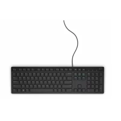 Keyboard Dell Multimedia Keyboard KB216 Hebrew black