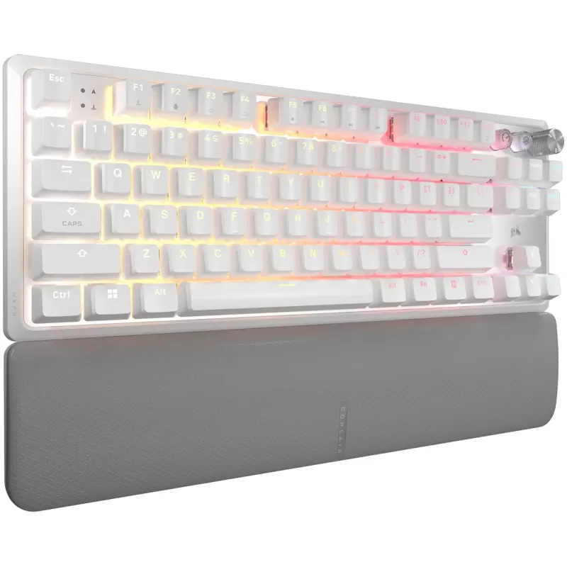 מקלדת גיימינג Corsair K70 PRO TKL Hall Effect לבן מקלדת גיימינג Corsair K70 PRO TKL Hall Effect לבן