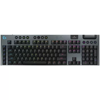 מקלדת גיימינג אלחוטית Logitech G915 X LIGHTSPEED GL Clicky צבע שחור מקלדת גיימינג אלחוטית Logitech G915 X LIGHTSPEED GL Clicky צבע שחור