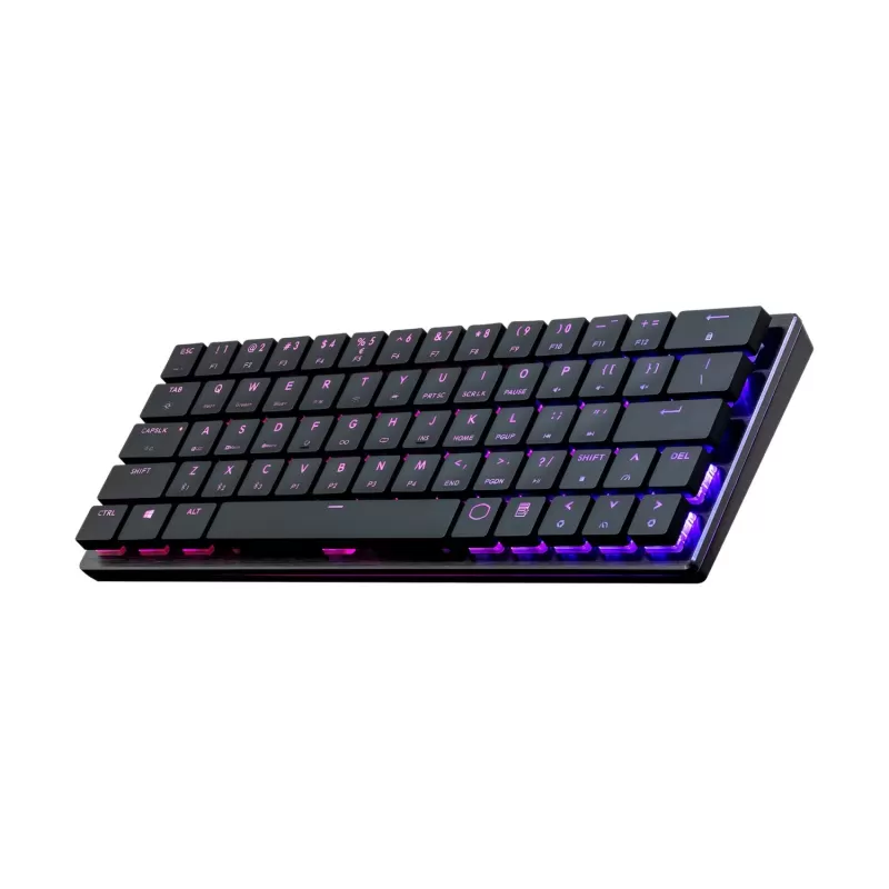 Bluetooth Gaming Keyboard Cooler Master SK621 Cherry MX RED Color:gray