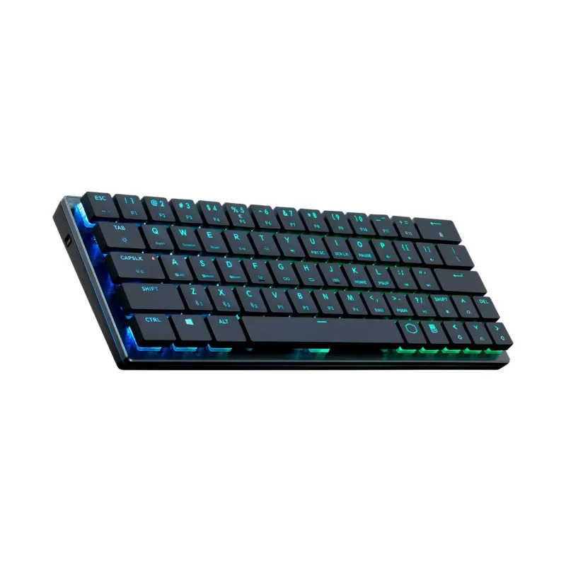 Bluetooth Gaming Keyboard Cooler Master SK621 Cherry MX RED Color:gray