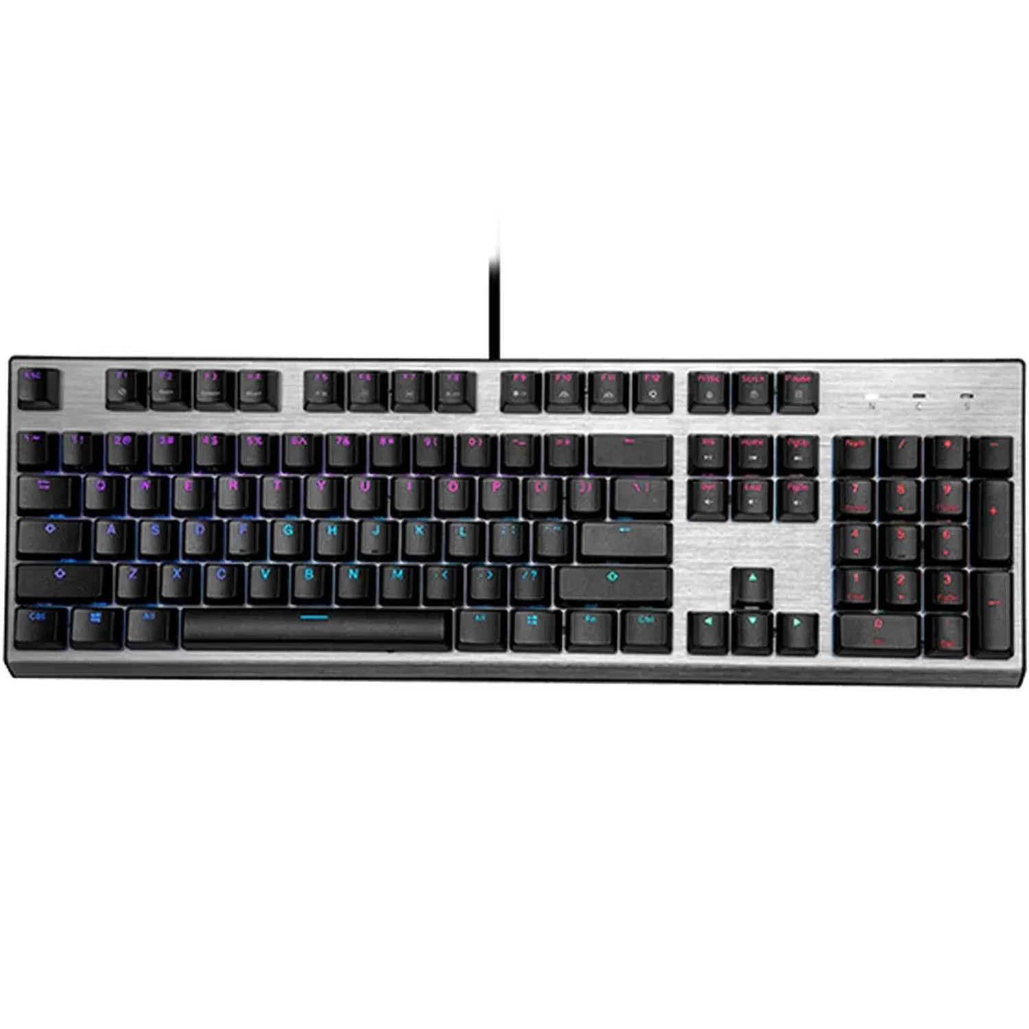 Gaming Keyboard Cooler Master CK351 Red switch Color:black