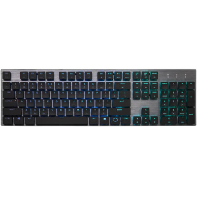 מקלדת גיימינג Cooler Master SK651 CHERRY MX RGB LOW PROFILE SWITCH