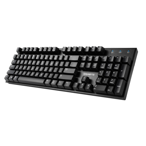 Gaming Keyboard Gigabyte FORCE K81 BLUE SWITCH Color:black