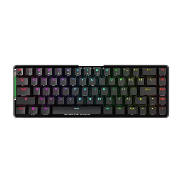 Wireless Gaming Keyboard Asus ROG Falchion Cherry MX RGB Red Switch Color:black