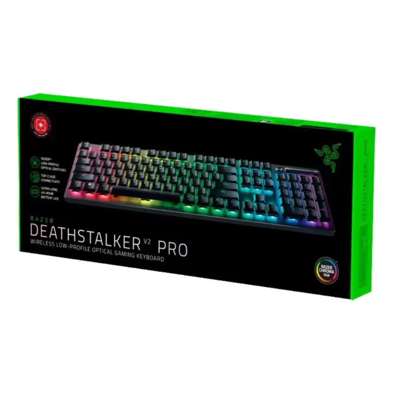 Wireless Gaming Keyboard RAZER DeathStalker V2 Pro - Linear Optical Switch- black Wireless Gaming Keyboard RAZER DeathStalker V2 Pro - Linear Optical Switch- black