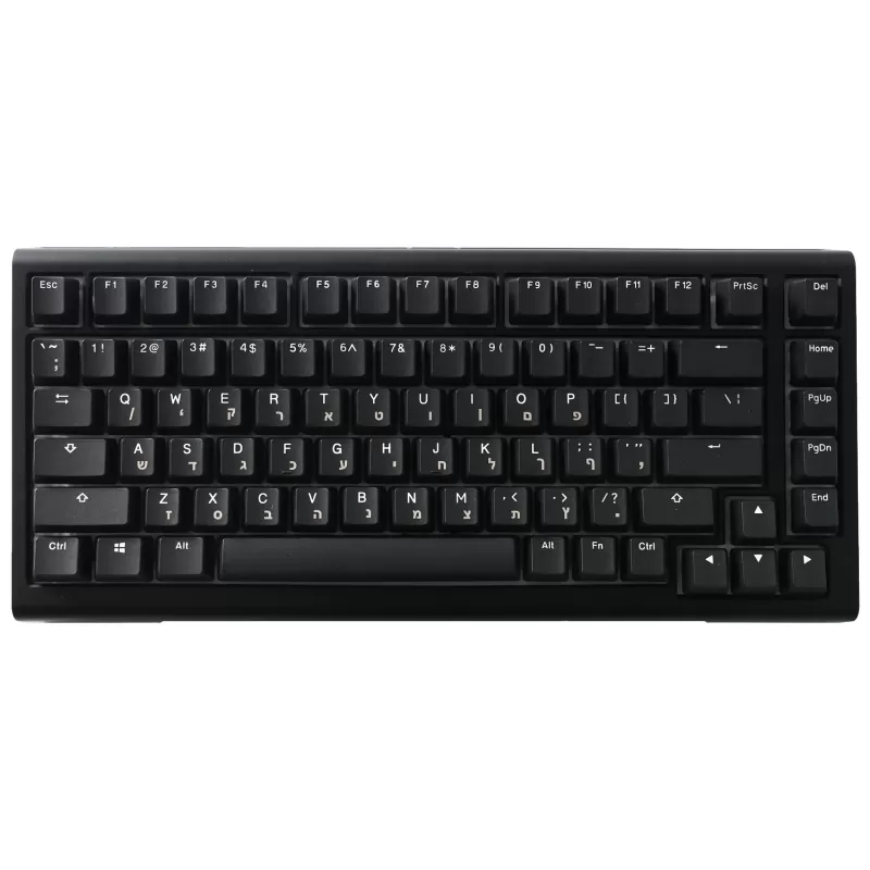 מקלדת מכאנית Ducky ProjectD Tinker 75 Cherry Brown Switch צבע שחור