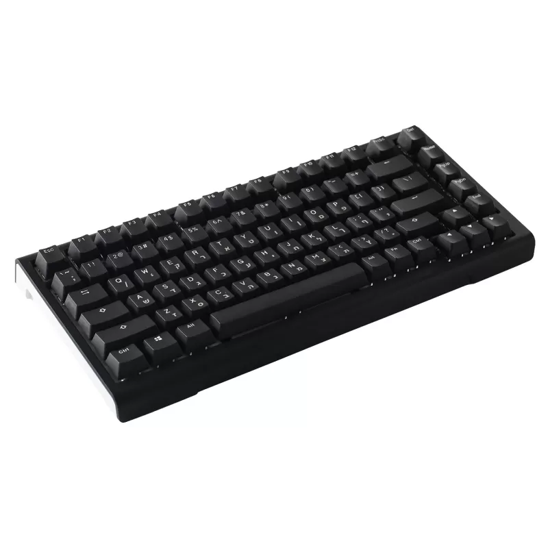 מקלדת מכאנית Ducky ProjectD Tinker 75 Cherry Brown Switch צבע שחור