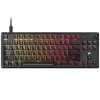 מקלדת גיימינג מכאנית Corsair K70 CORE TKL RGB צבע שחור