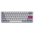 Mechanical keyboard Ducky One 3 Mini Mist Grey Cherry Red Switch Color:gray