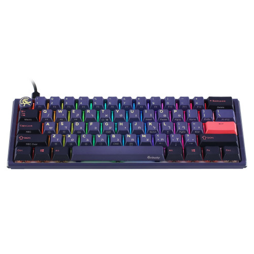 Механическая клавиатура Ducky One 3 Mini Cosmic Cherry Brown Switch Цвет:синий