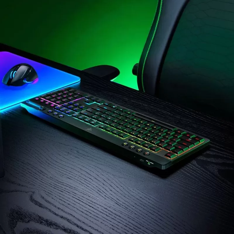Беспроводная Игровая Клавиатура RAZER BLACKWIDOW V4 LOW-PROFILE HYPERSPEED Беспроводная Игровая Клавиатура RAZER BLACKWIDOW V4 LOW-PROFILE HYPERSPEED