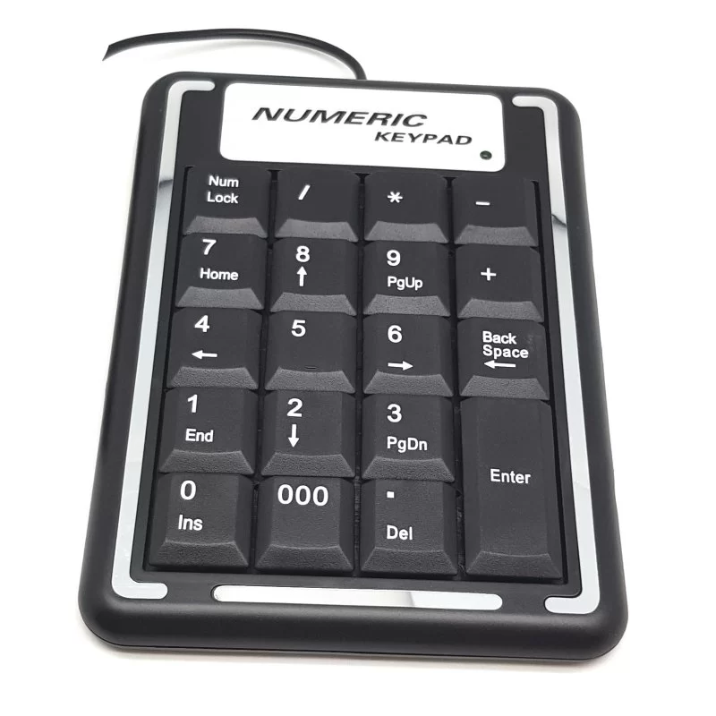 Numeric Keypad Gold Touch USB Numeric Keypad