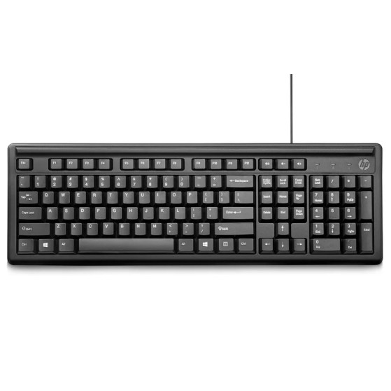 Gaming Keyboard Wired Keyboard HP 100 USB Color:black Gaming Keyboard Wired Keyboard HP 100 USB Color:black