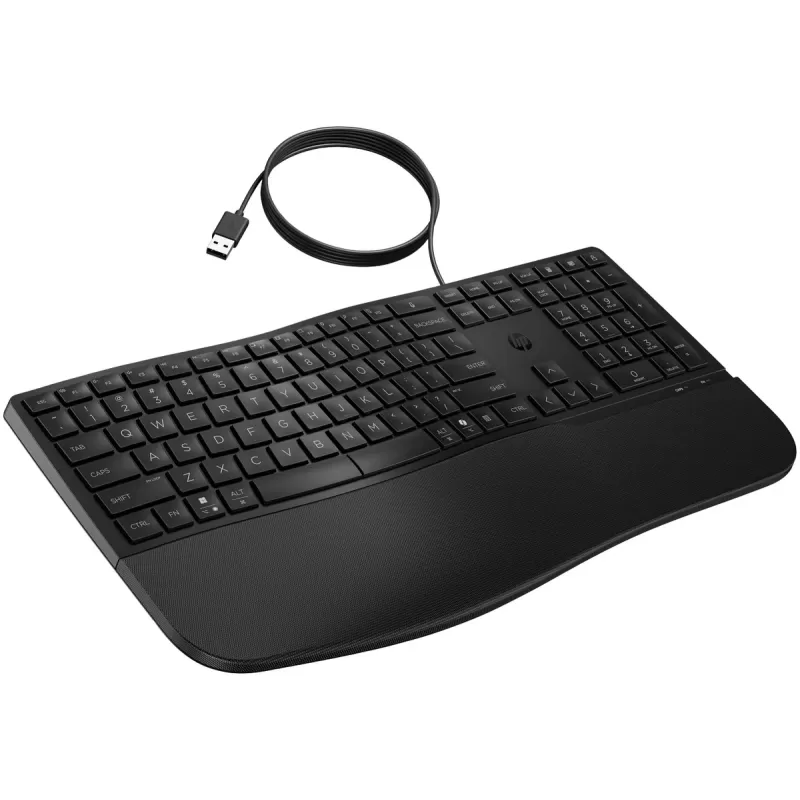 Проводная Клавиатура HP 485 Comfort Wired Keyboard Цвет:чёрный