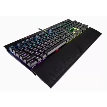 מקלדת גיימינג Corsair K70 RGB MK.2 CHERRY MX Brown צבע שחור