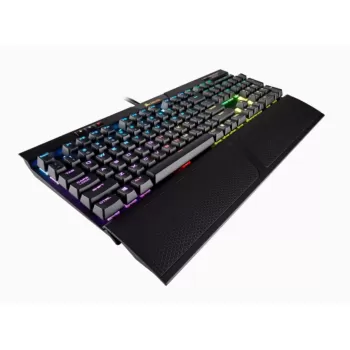 מקלדת גיימינג Corsair K70 RGB MK.2 RAPIDFIRE CHERRY MX Speed צבע שחור