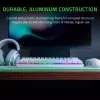 מקלדת גיימינג RAZER Huntsman Mini - Linear Optical Switch - US - Mercury צבע לבן