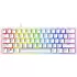 מקלדת גיימינג RAZER Huntsman Mini - Linear Optical Switch - US - Mercury צבע לבן