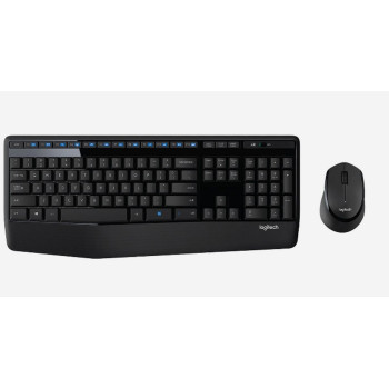 Wireless Keyboard and Mouse Set Logitech MK345 Color:black Wireless Keyboard and Mouse Set Logitech MK345 Color:black