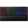 Gaming Keyboard RAZER BlackWidow V3 Pro Green Switch Color:black
