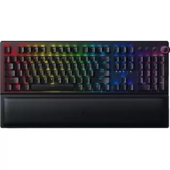 מקלדת גיימינג RAZER BlackWidow V3 Pro Green Switch צבע שחור מקלדת גיימינג RAZER BlackWidow V3 Pro Green Switch צבע שחור