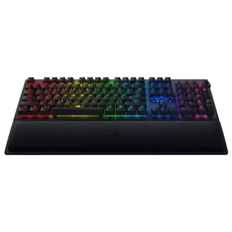 Gaming Keyboard RAZER BlackWidow V3 Pro Green Switch Color:black