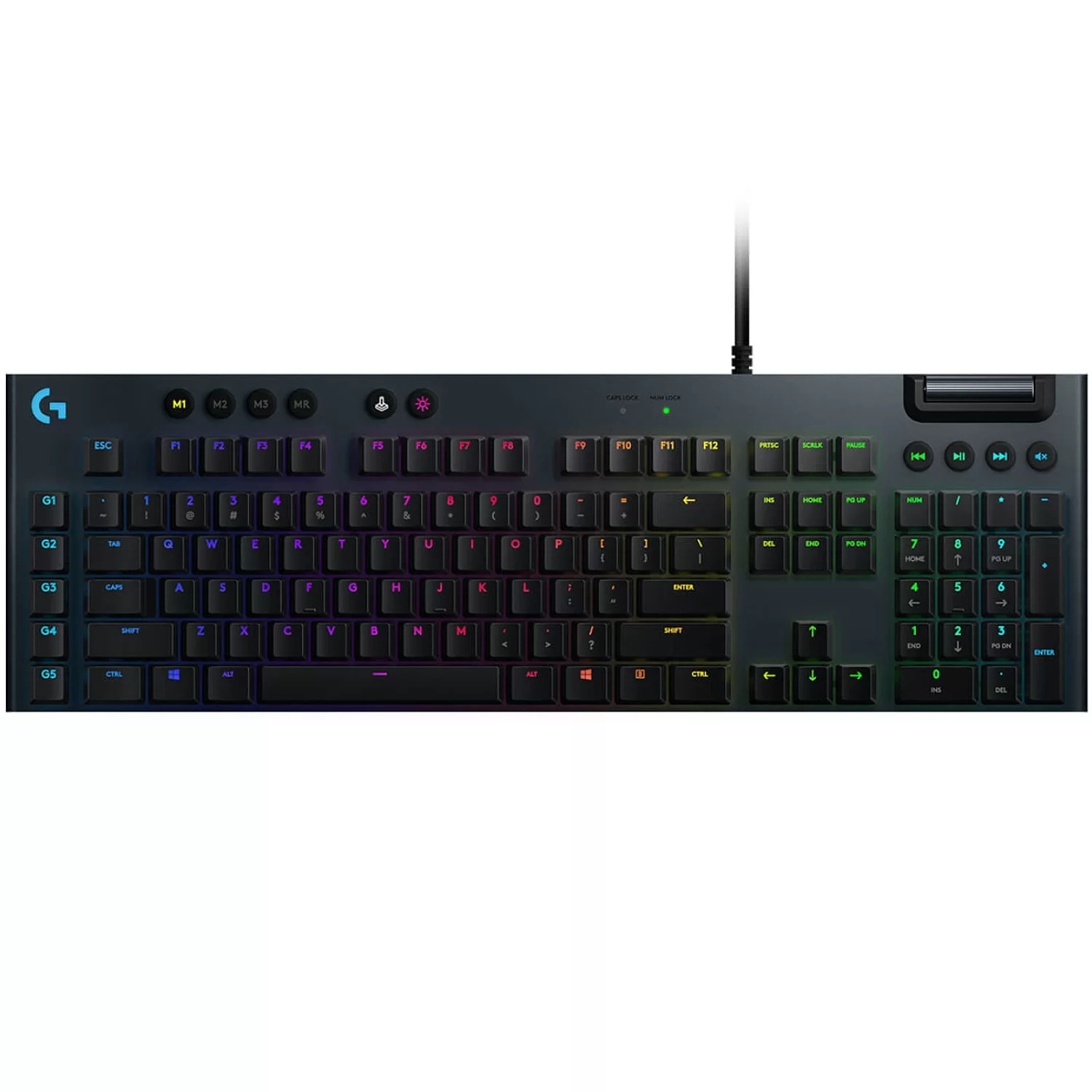 Gaming Keyboard Logitech G815 Lightsync RGB Color:black