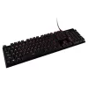מקלדת גיימינג Kingston Alloy FPS Mechanical Gaming Keyboard Blue צבע שחור