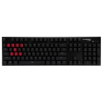 מקלדת גיימינג Kingston Alloy FPS Mechanical Gaming Keyboard Blue צבע שחור