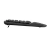 מקלדת ארגונומית אלחוטית Logitech Wave Keys צבע שחור מקלדת ארגונומית אלחוטית Logitech Wave Keys צבע שחור