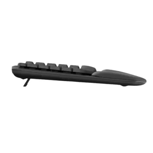 מקלדת ארגונומית אלחוטית Logitech Wave Keys צבע שחור מקלדת ארגונומית אלחוטית Logitech Wave Keys צבע שחור