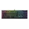 מקלדת גיימינג RAZER BlackWidow V4 X Green Mechanical Switch צבע שחור
