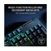 מקלדת גיימינג RAZER BlackWidow V4 X Green Mechanical Switch צבע שחור