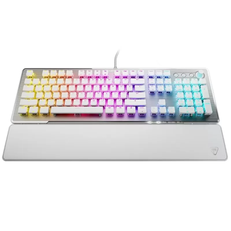 מקלדת גיימינג Turtle Beach Vulcan II - AIMO RGB לבן מקלדת גיימינג Turtle Beach Vulcan II - AIMO RGB לבן