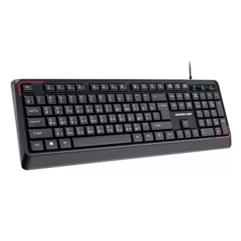 מקלדת Silver Line SLKB-845HER צבע כסוף מקלדת Silver Line SLKB-845HER צבע כסוף