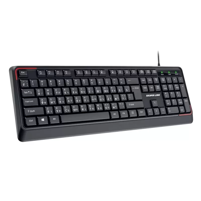 Keyboard Silver Line SLKB-845HER Color:silver