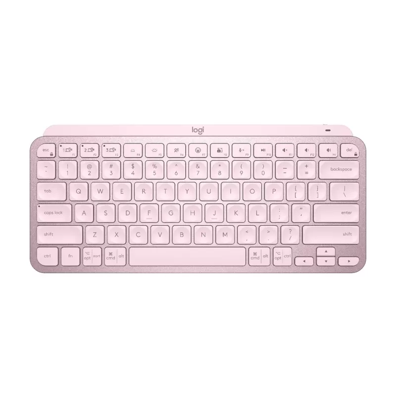 מקלדת אלחוטית Logitech MX KEYS MINI ROSE
