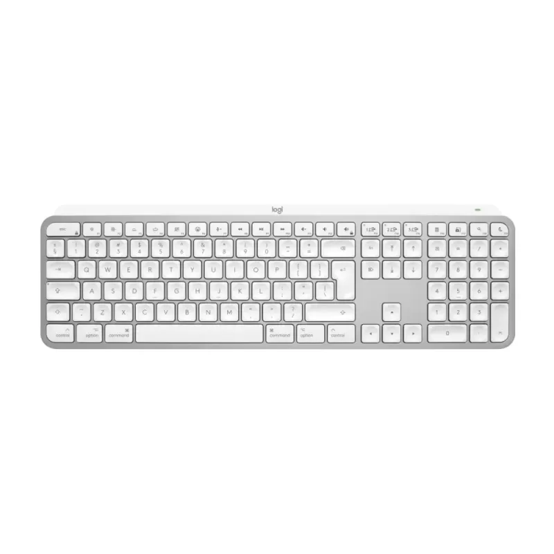 מקלדת אלחוטית Logitech MX KEYS S FOR MAC PALE GREY צבע אפור מקלדת אלחוטית Logitech MX KEYS S FOR MAC PALE GREY צבע אפור