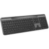 מקלדת סולארית אלחוטית Logitech SLIM SOLAR + GRAPHITE צבע גרפיט