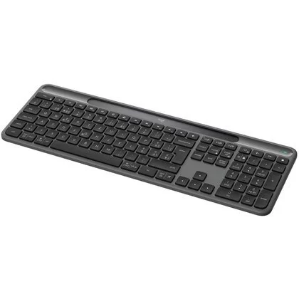 מקלדת סולארית אלחוטית Logitech SLIM SOLAR + GRAPHITE צבע גרפיט